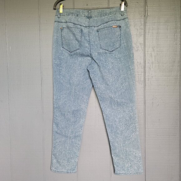 Chico's The So Slimming High-Rise Girlfriend Ankle. Size US 8/Chico's 1 - Picture 3 of 5